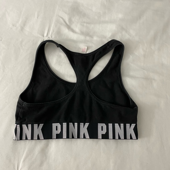 Victoria’s Secret PINK black Sport Bra - Picture 2 of 3